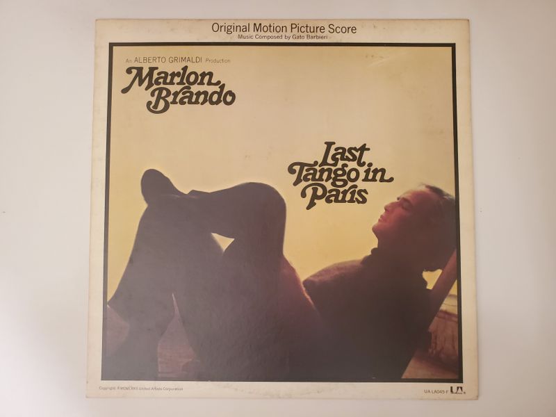 Gato Barbieri Last Tango in Paris (Original Motion Picture Score) vinyl record